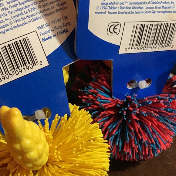 KOOSH - 1996 SESAME STREET KOOSH - COLLECTIBLE CHARACTERS! All Three!! - Picture 7 of 12